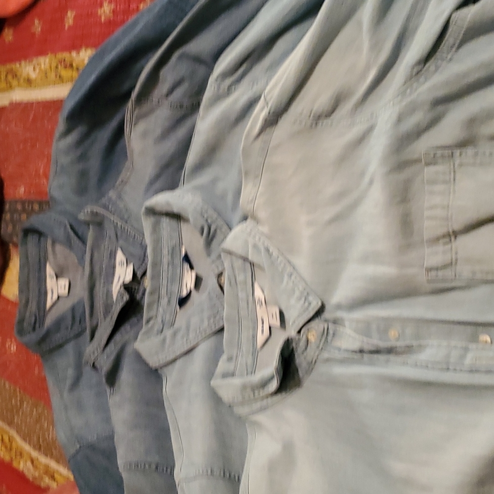 Denim shirts